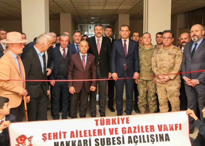 TUSAG Hakkari Şubesi dualar eşliğinde açıldı