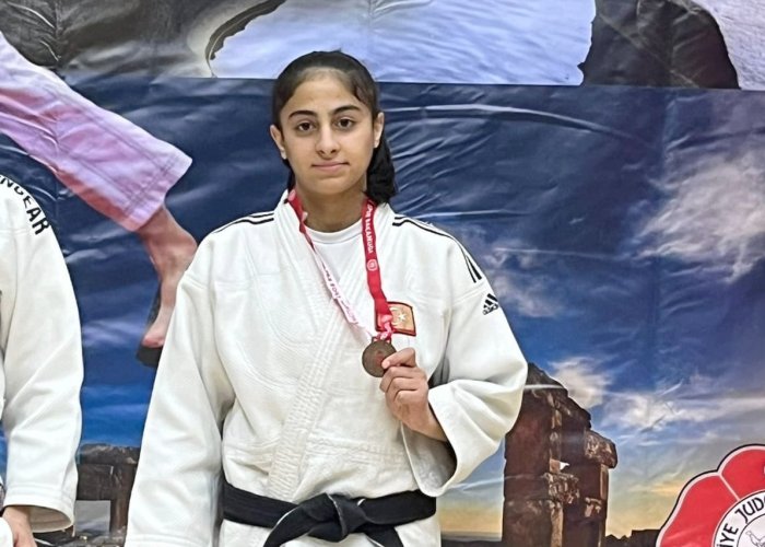 Hakkarili Kanat Judo'da Türkiye üçüncüsü oldu