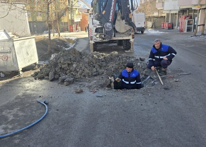 Hakkari’de bir yılda 2.112 su şebekesi arızası giderildi