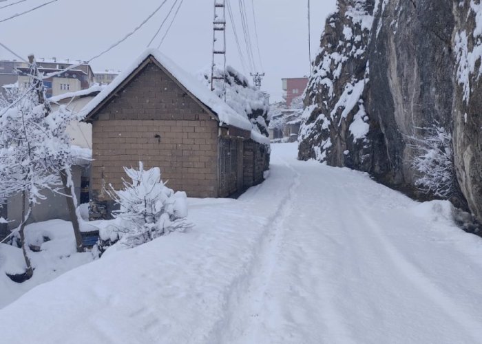 Hakkari'de 66 Köy 102 Mezra yolu ulaşıma kapandı