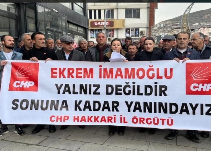 CHP Hakkari İl Başkanı Suzan Çakırbeyli: “Bu Bir Darbedir!