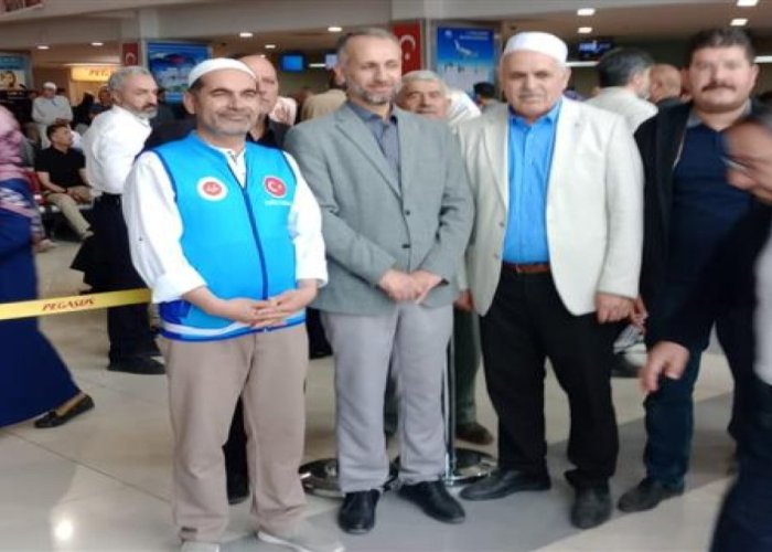 Hacı adayları kutsal topraklara uğurlandı