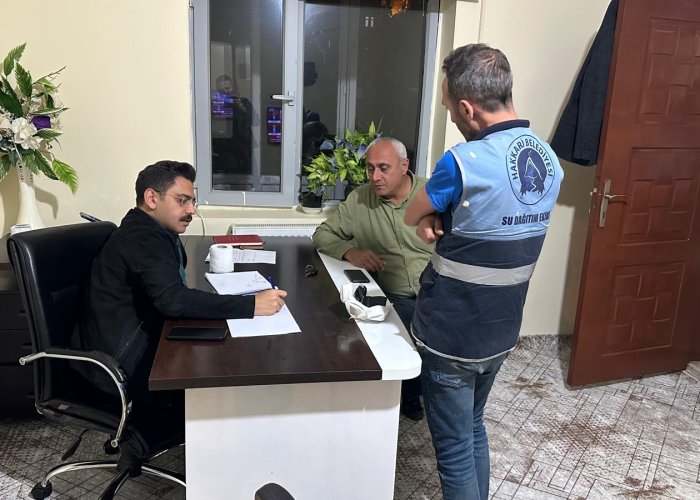Hakkari’de Gece Yarısı Su Seferberliği