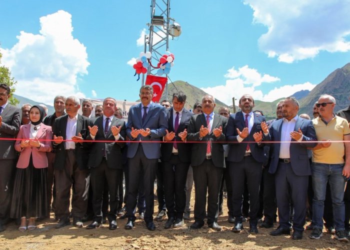 Durankaya'da Türk Telekom baz istasyonu açıldı