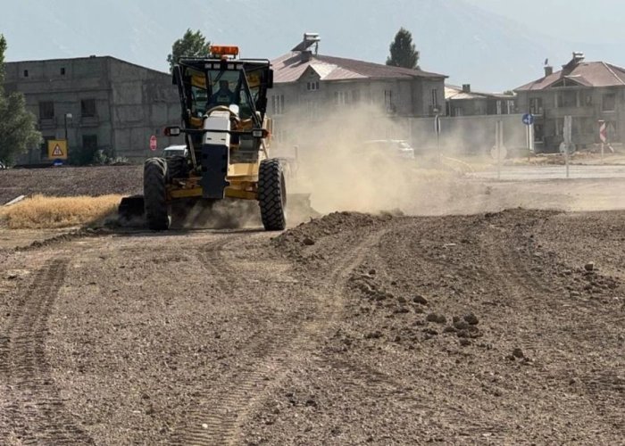 Çevre Yolunda 5.3 Kilometrelik Asfalt Çalışması devam ediyor