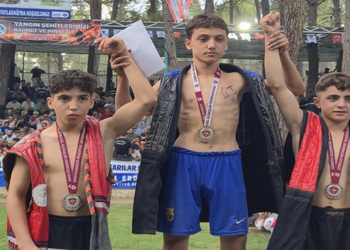 Hakkarili Sporcu Ediş Türkiye üçüncüsü oldu