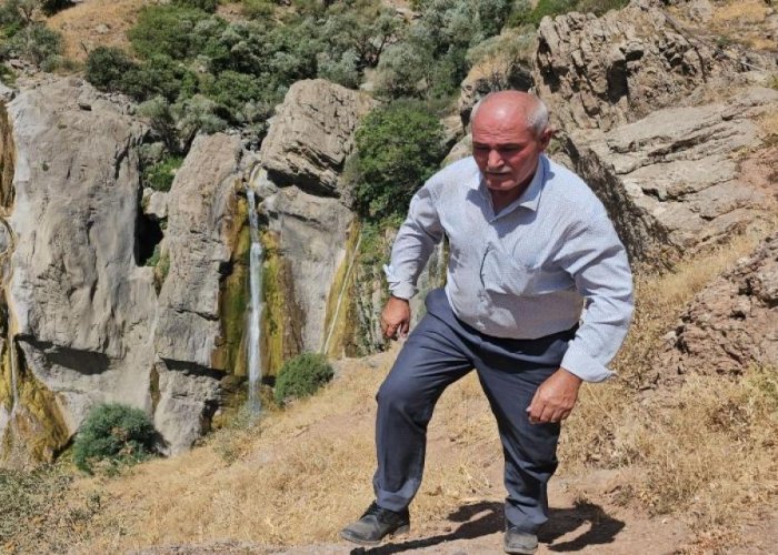 Marînüs Şelalesi insanları büyülüyor