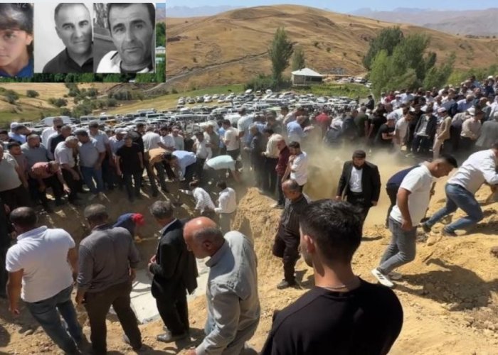Kazada hayatını kaybeden 5 kişi toprağa verildi