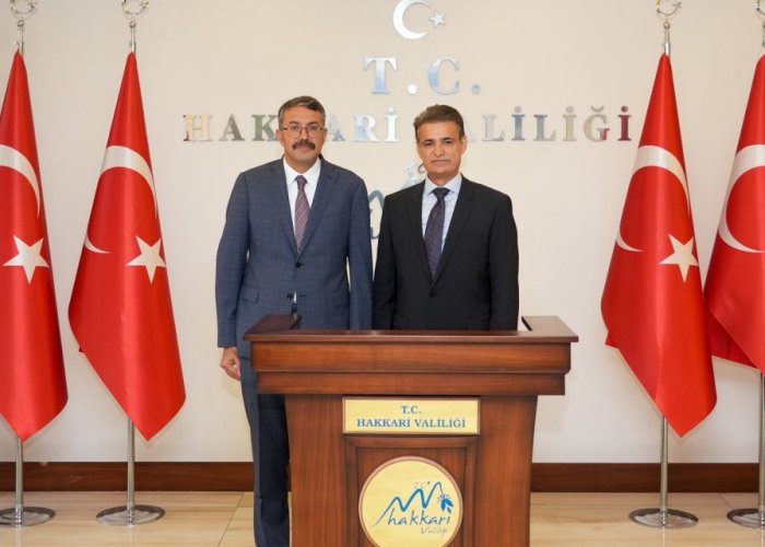 Soran Valisi Halgord Şeyh Necib’ten Hakkâri Valiliği’ne ziyaret