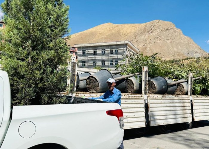 Konya Büyükşehir’den Hakkari’ye ağaç hibesi
