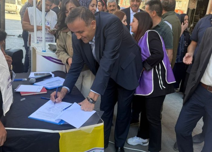 DEM Parti’den Barış için imza kampanyası