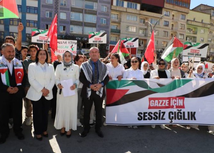 AK Parti Kadın Kolları’ndan Gazze’ye Destek