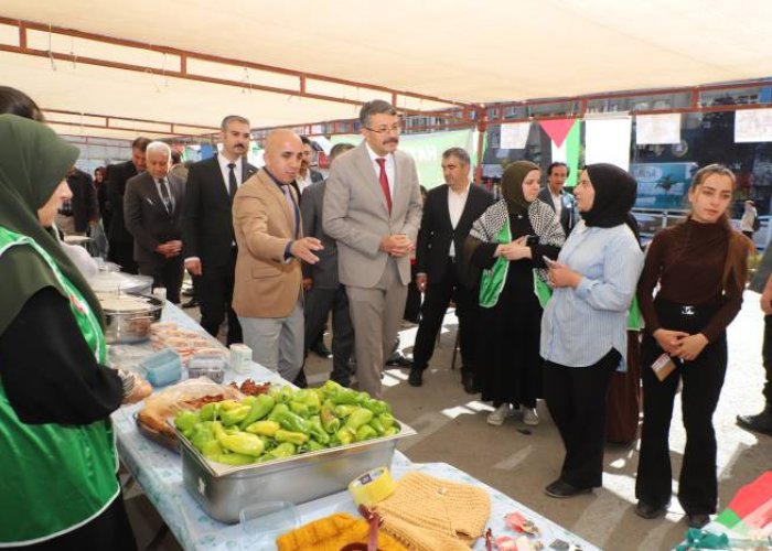 İHH Hakkari’den Gazze için hayır çarşısı