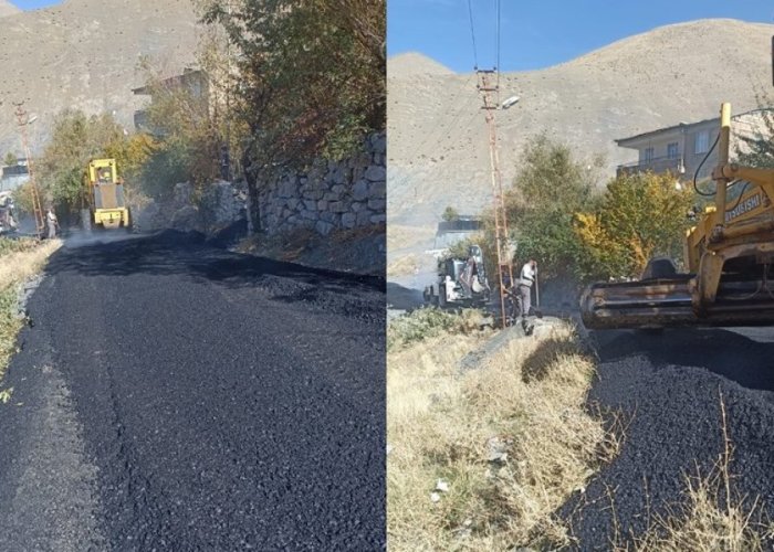 Hakkari’de yol bakım seferberliği