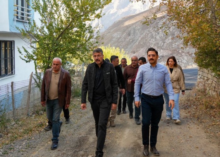 Vali Çelik Bağlar’da çalışmaları inceledi