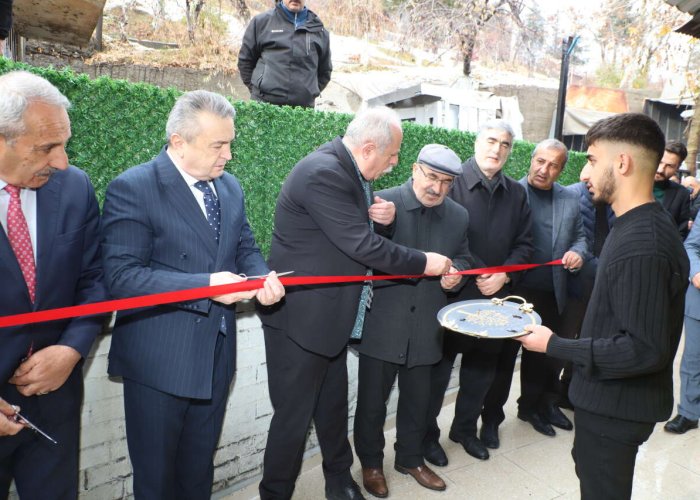 Hakkari’de “Kanatlı ve Çorba” işyeri hizmete açıldı