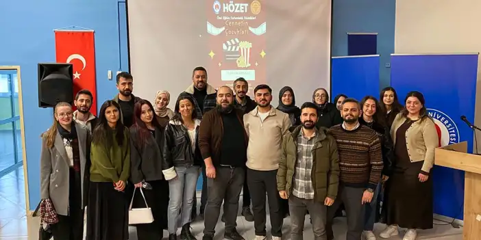 HÖZET öğrenci topluluğundan film gösterimi