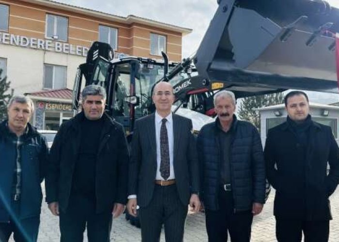 Esendere belediyesine yeni kazıcı