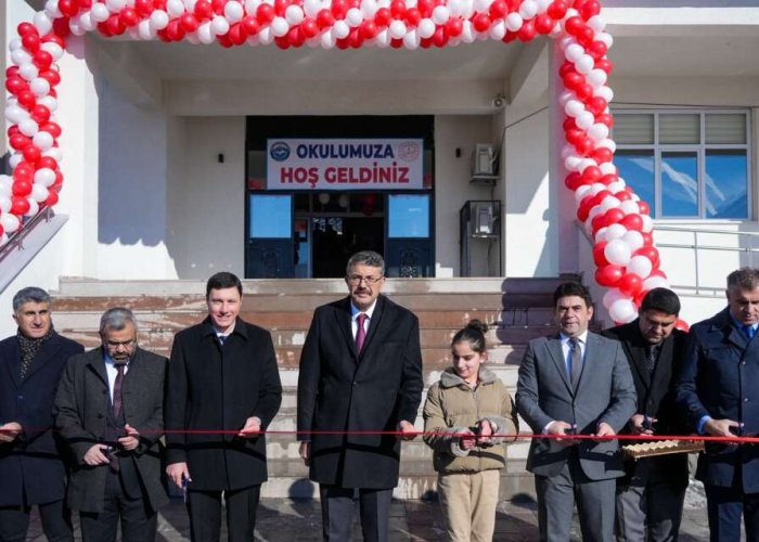 Yunus Emre İlk/Ortaokulu yeni yüzüyle hizmete açıldı