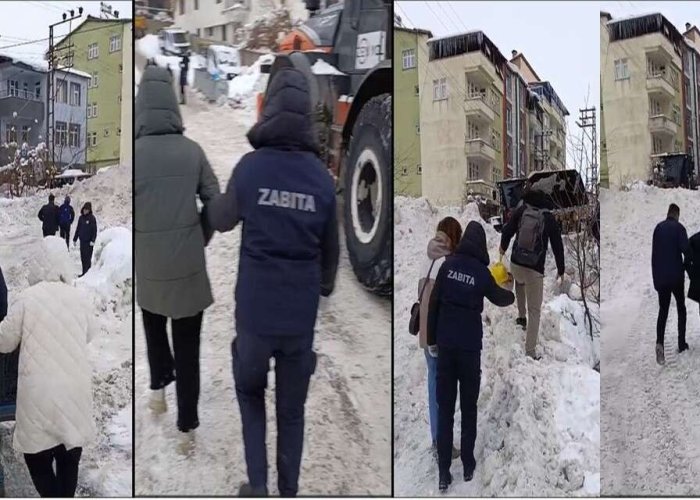 Zabıta sadece ceza kesen değil, vatandaşa şefkat eli uzatıyor