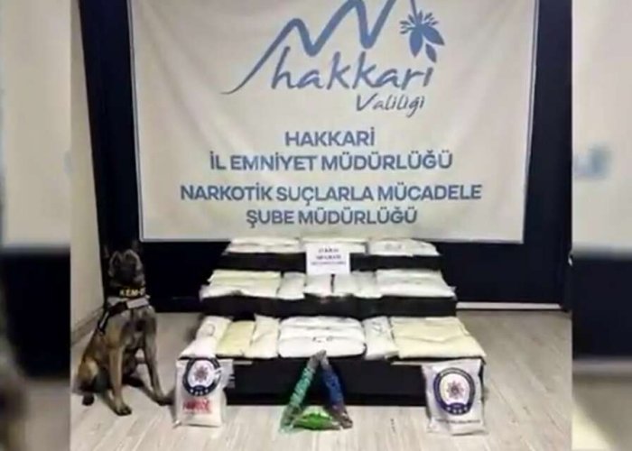 63 Kilo Metamfetamin Ele Geçirildi