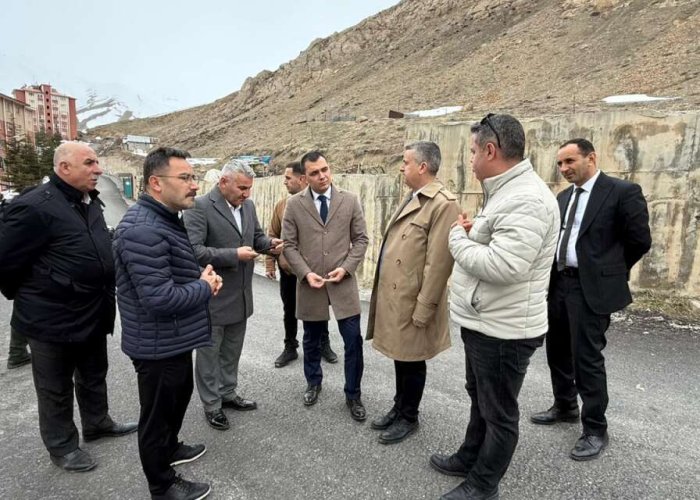 Başkanlar kentin birçok noktasında incelemelerde bulundu