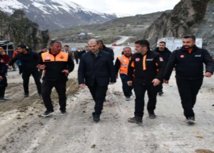 Vali Taşyapan:Alternatif güzergâh için çalışıyoruz