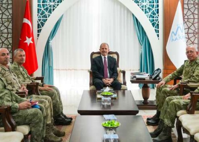 Korgeneral Zorlu Topaloğlu Hakkâri’de Temas ve İncelemelerde Bulundu