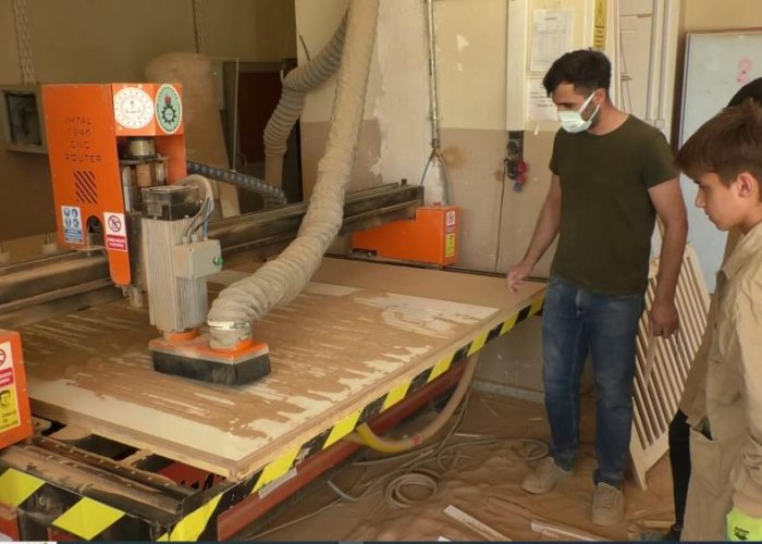 Hakkâri’de öğrenciler tatilde de üretim yapıyor