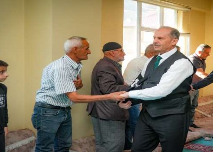 Vali Taşyapan'dan Şakir Yılmaz için taziye ziyareti