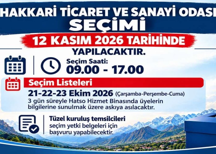 HATSO seçim takvimi açıklandı
