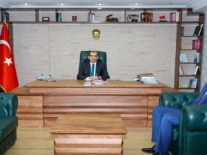 Müftü Karayiğit’ten Kaymakam Ayca’ya ziyaret