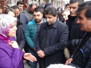 AK Parti Trabzon Milletvekili Köseoğlu esnafı ziyaret etti