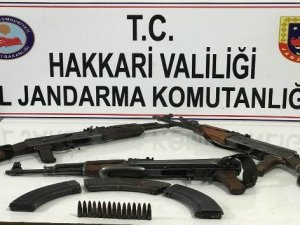 Hakkari’de mühimmat ele geçirildi