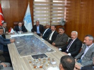 Başkan Vekili Epcim, muhtarlarla bir araya geldi