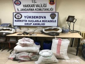 Yüksekova’da uyuşturucu imalathanesine operasyon