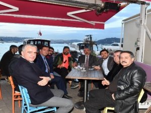 Başkan Karahanlı’dan Başkan Hazinedar’a ziyaret