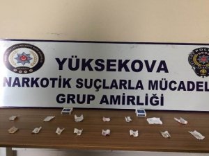 Hakkari’de uyuşturucu operasyonu