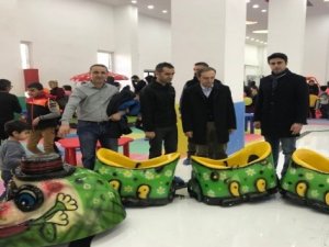 Başkan Epcim, çocuk aktivitelerini inceledi