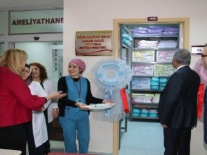 Devlet Hastanesinde "Minik Kalpler" odası oluşturuldu