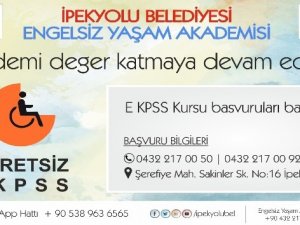 Belediye'den EKPSS hazırlık kursu