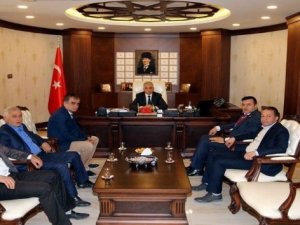 Başkan Arslan’dan Vali Toprak’a ziyaret