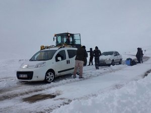 Hamile kadın 3 saatte hastaneye yetiştirildi