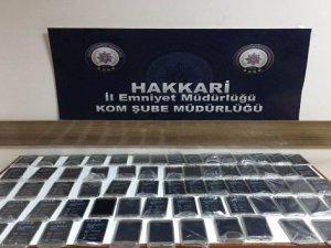 Hakkari kaçak malzeme ele geçirildi