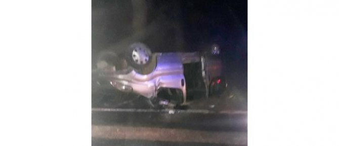Irak’tan dönen minibüs kaza yaptı: 11 yaralı