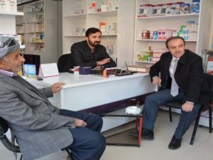 Başkan Epcim esnafları ziyaret etti