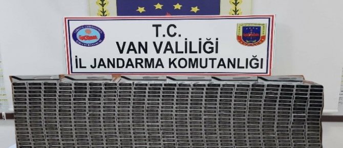 Jandarmadan kaçak sigara operasyonu