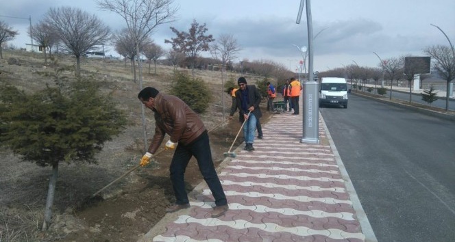 Erciş belediyesinden bahar temizliği