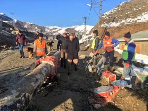 Başkan Epçim İçme Suyu Çalışmalarını Denetledi
