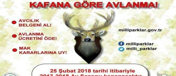 Van’da av yasağı başladı